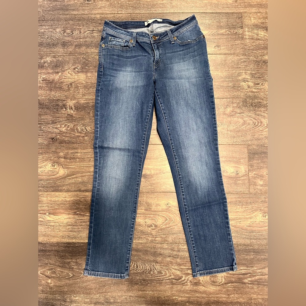 Levi Strauss Curvy 529 Skinny Leg Women's Blue Jeans Size 12